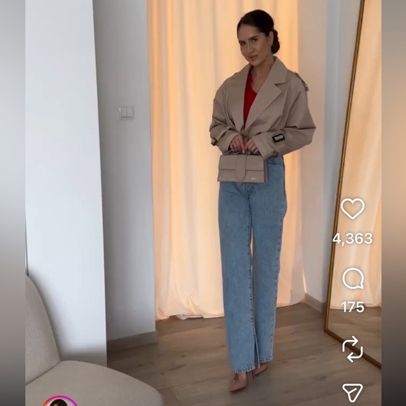 NWT The Seamed Straight Jeans New SIZE EUR 44 (USA) 12 - Picture 5 of 15